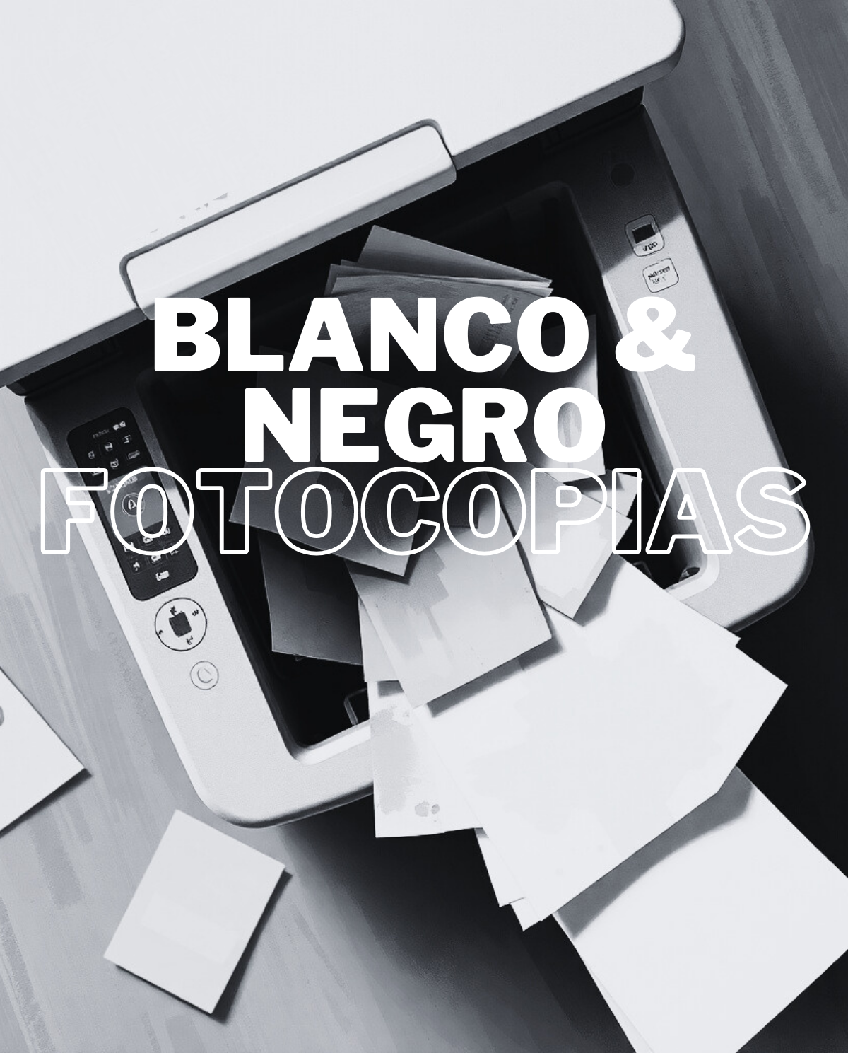 Fotocopias baratas en blanco y negro en Valladolid