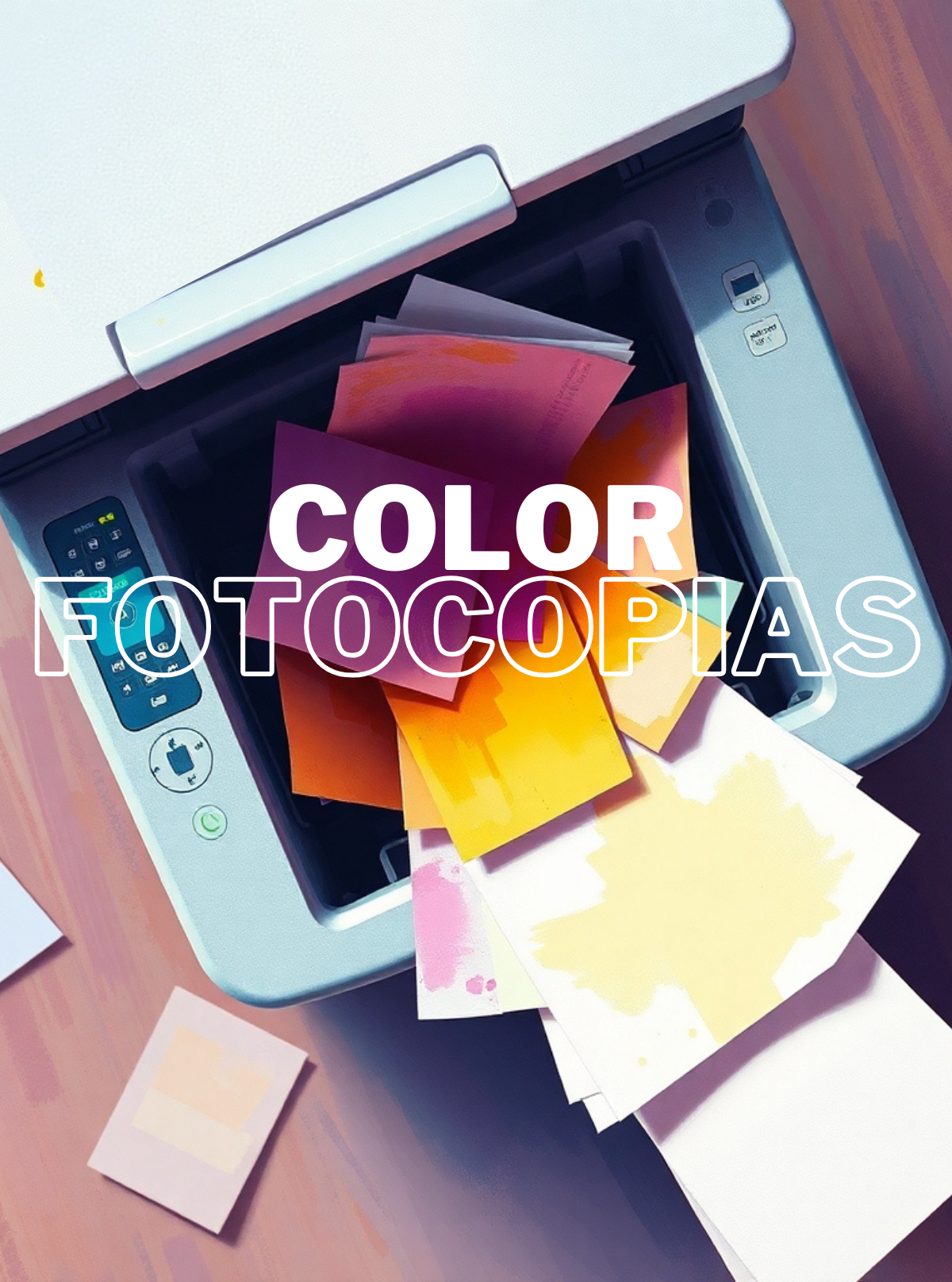 Fotocopias baratas en color en Valladolid